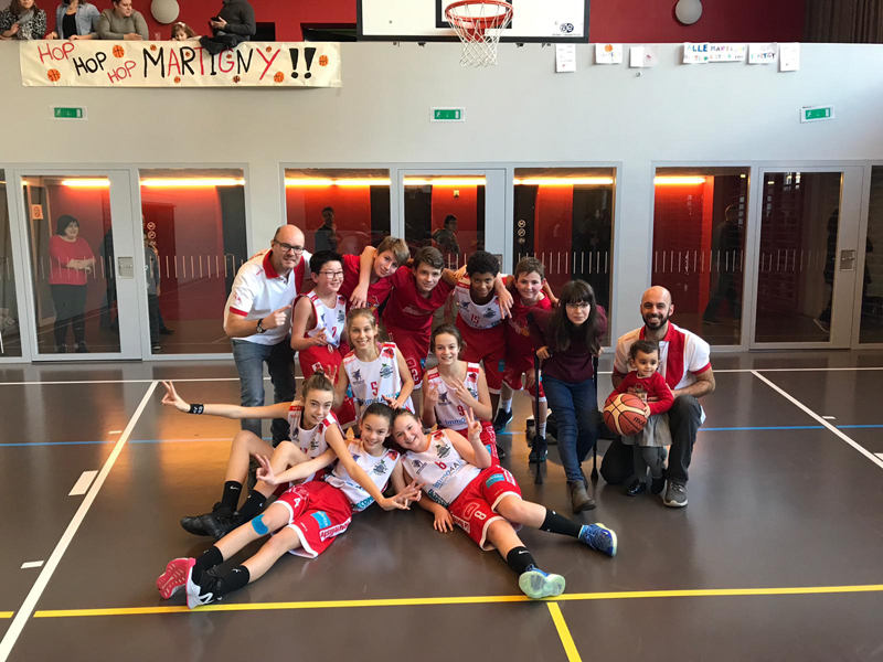 Basket: Victoire de Martigny U13