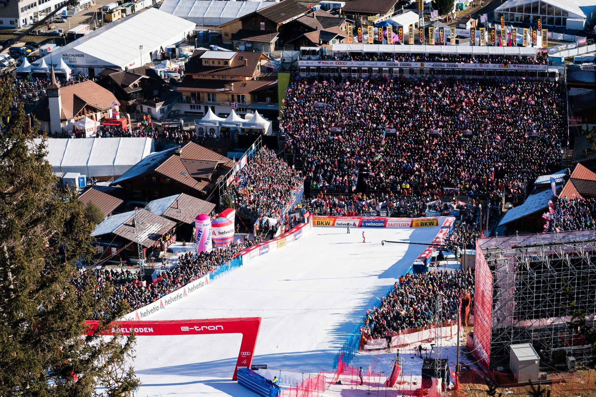 Les Valaisans en retrait à Adelboden !