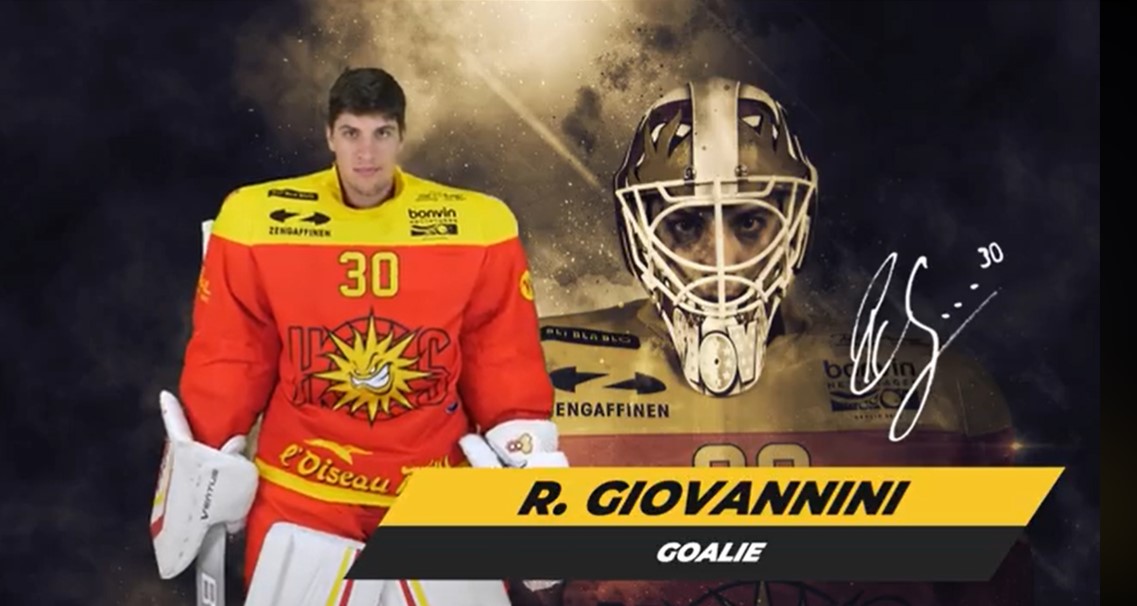 Bonne nouvelle : Giovannini prolonge au HC Sierre !