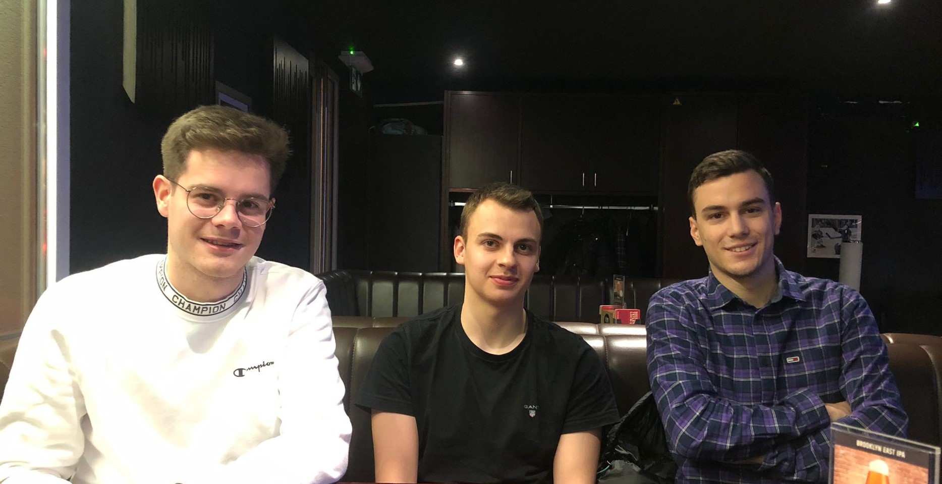 Trois amis unis par une même passion !